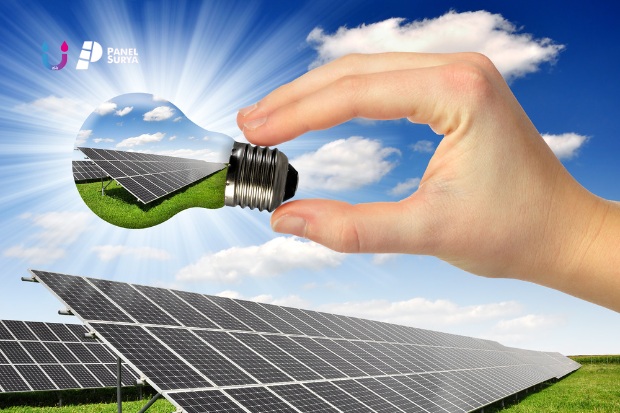 panel surya digunakan untuk