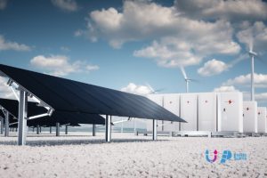 menyimpan energi listrik dalam baterai