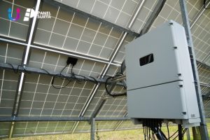 rangkaian panel surya mini