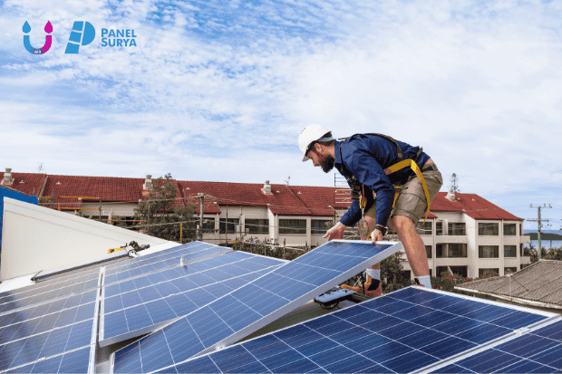 Komponen dan Proses Instalasi Panel Surya Rumah